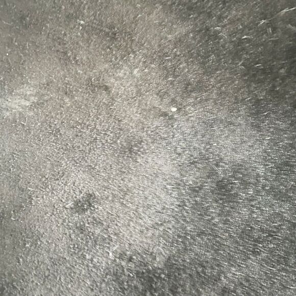 Tosoco Black Suede Patent Leather Purse Shoulder Tote Floral Embellishment - Picture 6 of 9